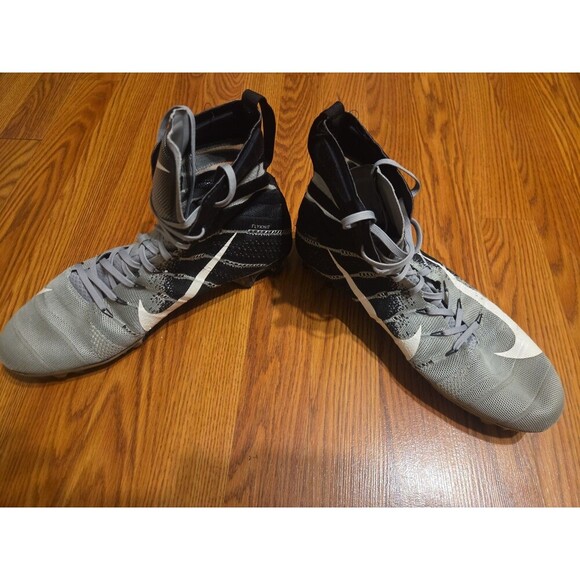 Nike Vapor Untouchable 3 Elite Football Cleats Mens Size 11 Black White Silver main image 4